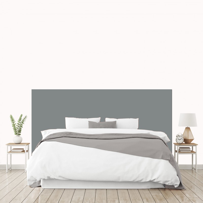 Tête de lit gris titane sur mesure | Tête de lit originale Tête de lit gris titane sur mesure | Tête de lit originale