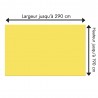 Tête de lit jaune poussin sur mesure | Tête de lit originale