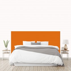 Tête de lit orange citrouille sur mesure | Tête de lit originale