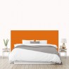 Tête de lit orange citrouille sur mesure | Tête de lit originale