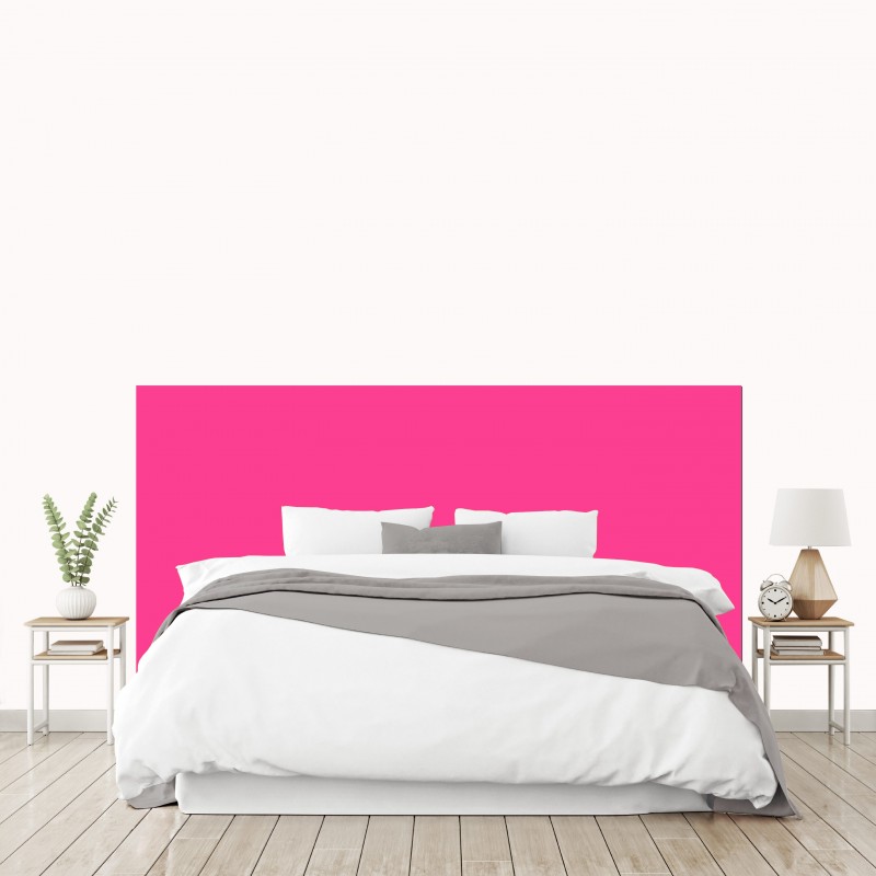 Tête de lit rose fushia sur mesure | Tête de lit originale Tête de lit rose fushia sur mesure | Tête de lit originale