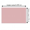 Tête de lit rose pivoine sur mesure | Tête de lit originale