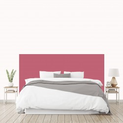 Tête de lit rose rubis sur mesure | Tête de lit originale