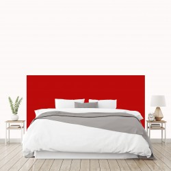 Tête de lit rouge foncé sur mesure | Tête de lit originale
