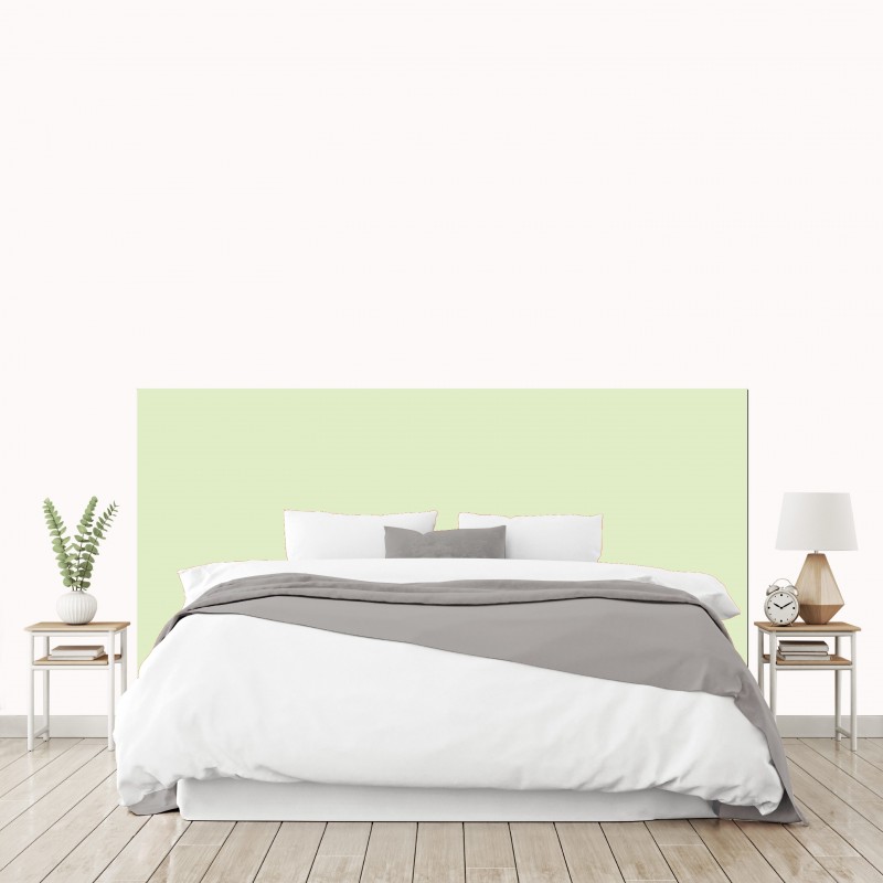 Tête de lit vert clair sur mesure | Tête de lit originale Tête de lit vert clair sur mesure | Tête de lit originale