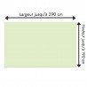 Tête de lit vert clair sur mesure | Tête de lit originale
