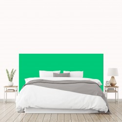 Tête de lit vert menthe sur mesure | Tête de lit originale