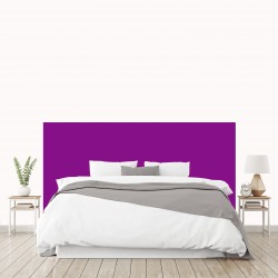 Tête de lit violet foncé sur mesure | Tête de lit originale